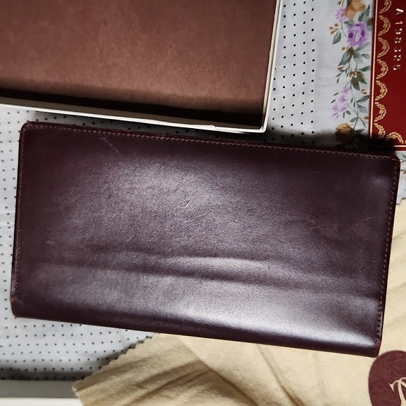 Cartier Bifold Mahogany Brown Wallet Authentic (full inclusion) - Picture 16 of 16